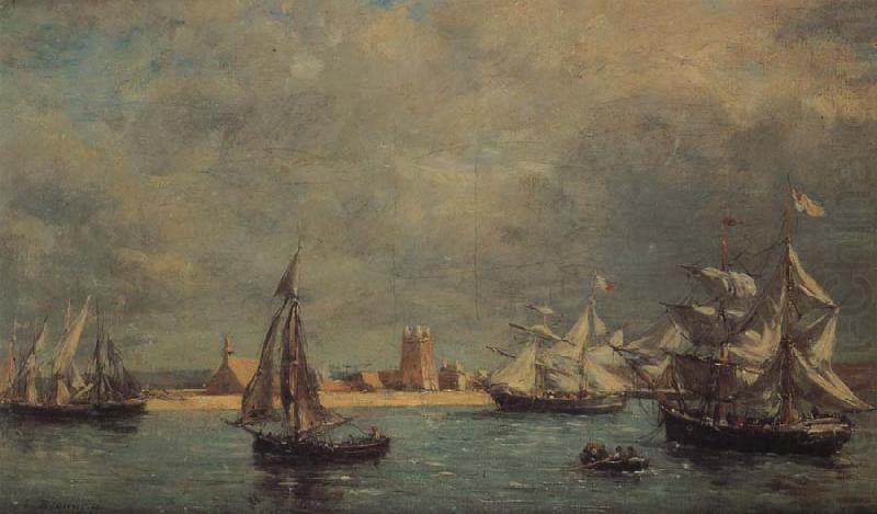 Some Sailboat on the sea, unknow artist